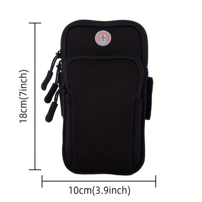 Waterproof Running Arm Bag for Mobile Phones - Securely Store Your Phone While Exercising