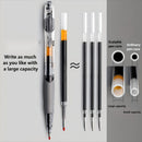 1pc, Complete set of 20 retractable gel pens, 0.5mm black gel pen, retractable gel ink ballpoint pen, 10 sets of gel pens + 10 gel pen refills, suitable for diary, office, school and home writing