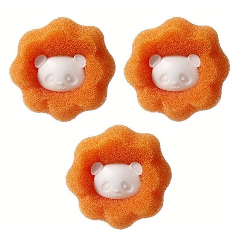 3/6 Pack Pet Hair Remover Balls for Laundry, Wrinkle & Lint Reduction, Reusable Dryer Balls, Formaldehyde-Free, Non-Waterproof, Body Use - Saves Drying Time