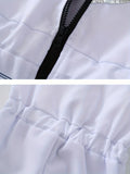 Boys' Astronaut Character Clothing, White Jumpsuit and Helmet, Boys' and Girls' Party Clothes, Funny Space Suit for Halloween Party