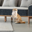 1pc Durable Cat Scratch Pad - Self-Adhesive, Wear-Resistant Vertical Wall Scratcher - Trimmable, Non-Shedding Polyester - Ideal for Indoor Cats, Protects Furniture, Cat Scratchers for Indoor Cats