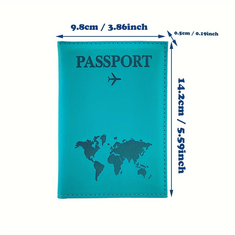 Luxury Marble Style Artificial Leather Passport Cover with Custom Name, Lightweight Foldable Travel Accessory, Vacation Style Passport Holder with Polyester Lining, Dry Clean Only - Unisex