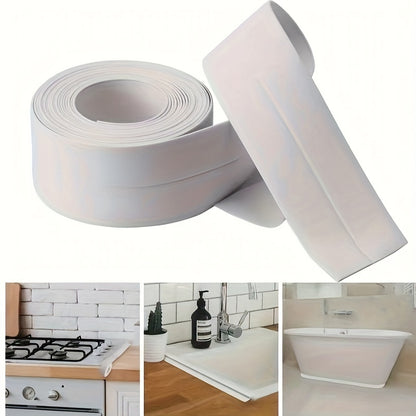 1pc Premium Waterproof Seam Sticker for Kitchen & Bathroom - Oil-Resistant, Mold-Proof, Easy to Apply