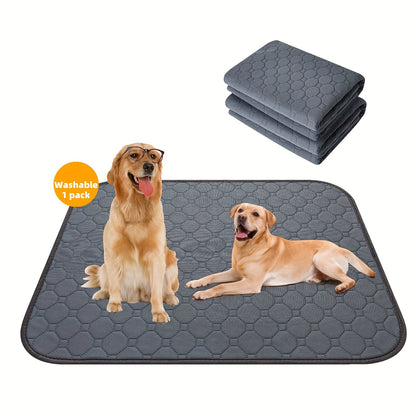 Reusable, Non-Slip Dog Pee Pad - Absorbent Pet Mat For Dogs And Cats - Perfect For Training!