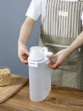 Caja sellada a prueba de insectos y humedad para granos, frutos secos, harina y arroz. Organizadores y despensas de cocina. Accesorios de cocina. Caja portátil a prueba de fugas con tapa para almacenar alimentos.