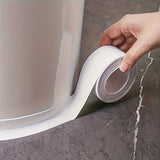 1pc Kitchen And Bathroom Decoration Edge Waterproof Stickers, Seat Potty Sink Vegetable Wash Basin Mat, Anti-mildew Beauty Seam Stickers, Sanitary Beauty Seam Stickers Strips