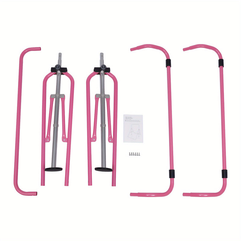 Adjustable Height Outdoor Fitness Training Equipment for Gymnastics, Featuring a Horizontal Bar, Without Battery