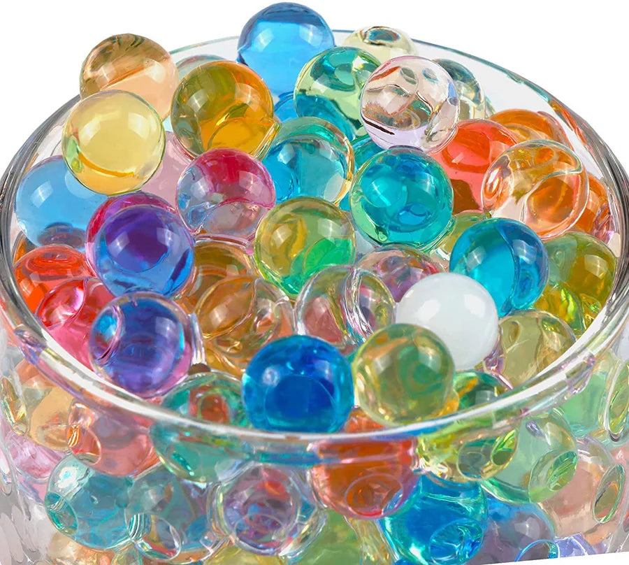 6000 cuentas transparentes de cristal para cultivo en agua, para el hogar y el jardín, para decoración de habitaciones, perlas de gel, hidrogel, barros decorativos, regalos Orbiz 