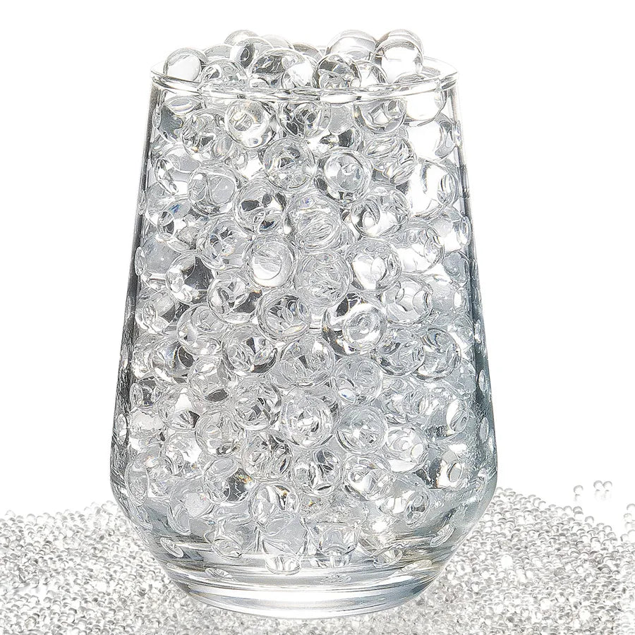 6000 cuentas transparentes de cristal para cultivo en agua, para el hogar y el jardín, para decoración de habitaciones, perlas de gel, hidrogel, barros decorativos, regalos Orbiz 