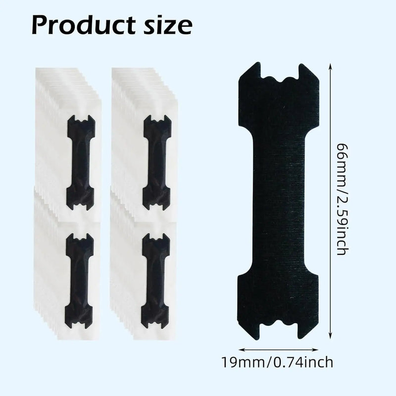 60/30/10pcs Black Nasal Strips Extra Strength Nasal Strips Better Sleep Non-Invasive Anti Snoring Strips for Adults and Kids 
