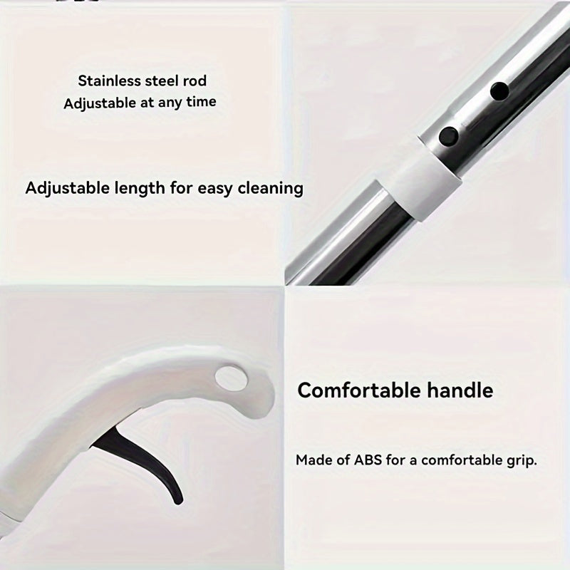 2-in-1 Spray Mop with Reusable Pads - Perfect for Wet & Dry Cleaning, Floor Disinfection | Ideal for Living Room