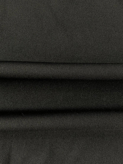 Conjunto de dos piezas de túnica y pantalón de cuello redondo de manga larga lisa para mujer de talla grande.