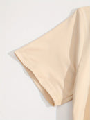 2pcs Women'S Plus Size Casual Outfit - Heart Print Short Sleeve T-Shirt & Pocketed Shorts, Stretchy Waistband, Crew Neck, Soft Fabric, Perfect for Spring/Summer