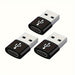3pcs Black