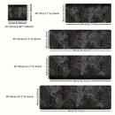 Water-Resistant Large Gaming Mouse Pad with Stitched Edges, 1PC Extended Thick Rubber Desk Mat with Non-Slip Base, Washable Mousepad