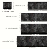 Water-Resistant Large Gaming Mouse Pad with Stitched Edges, 1PC Extended Thick Rubber Desk Mat with Non-Slip Base, Washable Mousepad