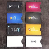 2/5PCS Anti RFID Blocking Card Holder, Business Credit Card Holder, Travel Protection Card Holder Wallet