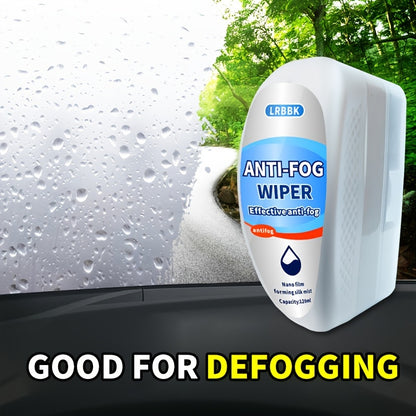 LRBBK 120ml Anti-Fog Wiper for Car Windshields, Universal Model, Nano Film Technology, Easy Sponge Application, Effective Glass Anti-Fog Solution