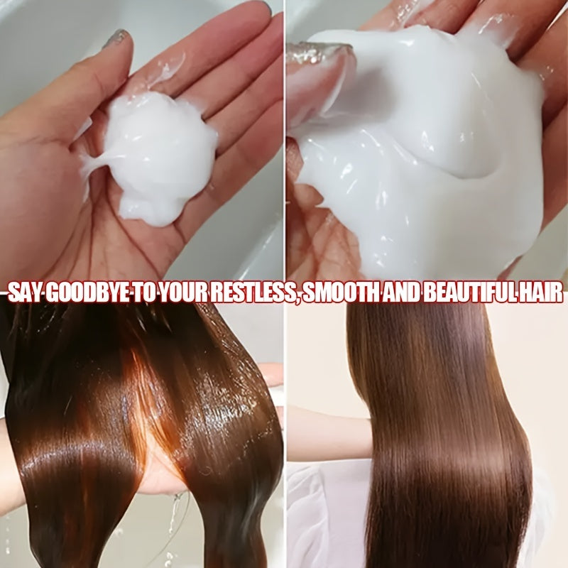 250g Miracle Oil Bataan Oil Hair Mask Deep Hair Care Conditioner Smoothes Frizzy Hair Hydrates and Moisturizes Hair Strands Strengthens Hair Roots Designed for Damaged Hair Types Makes Hair Smooth and Healthy Looking