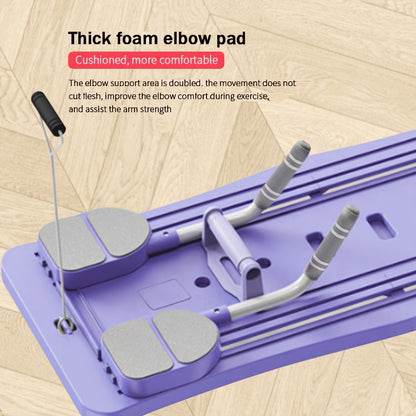 8 in 1 Portable Fitness Board - ABS Material Pilates Board, Core and Abdominal Muscle Strength Training, Home Fitness Equipment, Foldable Design for Easy Storage New Year Gift