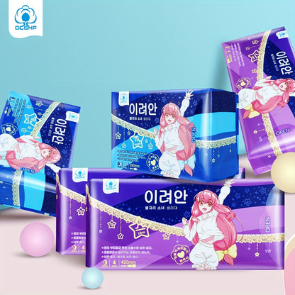 16/32pcs Extra Long Disposable Sanitary Napkins Combo Set, 290mm/420mm Ideal For Heavy Flow Or Overnight Use, Postpartum Incontinence, Daytime Activity - Non-Deforming