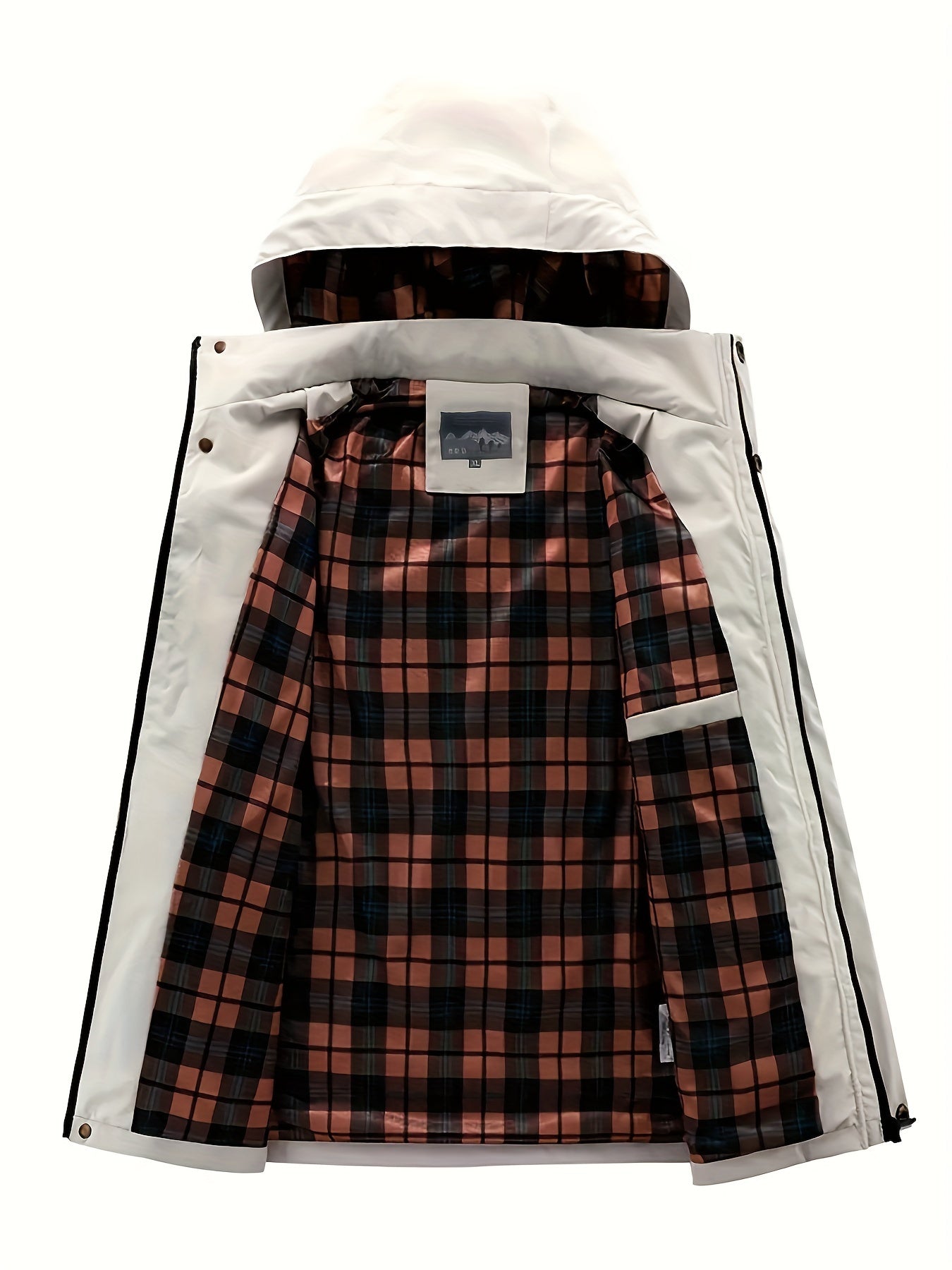 Chaqueta Softshell para hombre, abrigo con capucha y múltiples bolsillos para primavera y otoño, chaqueta impermeable y resistente al viento para exteriores para senderismo y acampada