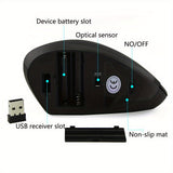 Wireless Mouse Vertical Gaming Mouse USB Computer Mice Ergonomic Desktop Upright Mouse   for PC Laptop Office Home