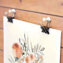 [Top-Rated] 60pcs Medium Binder Clips 5/8 Inch - Durable Metal Paper Clamps for Teachers, Students, Classroom &amp; Office Supplies