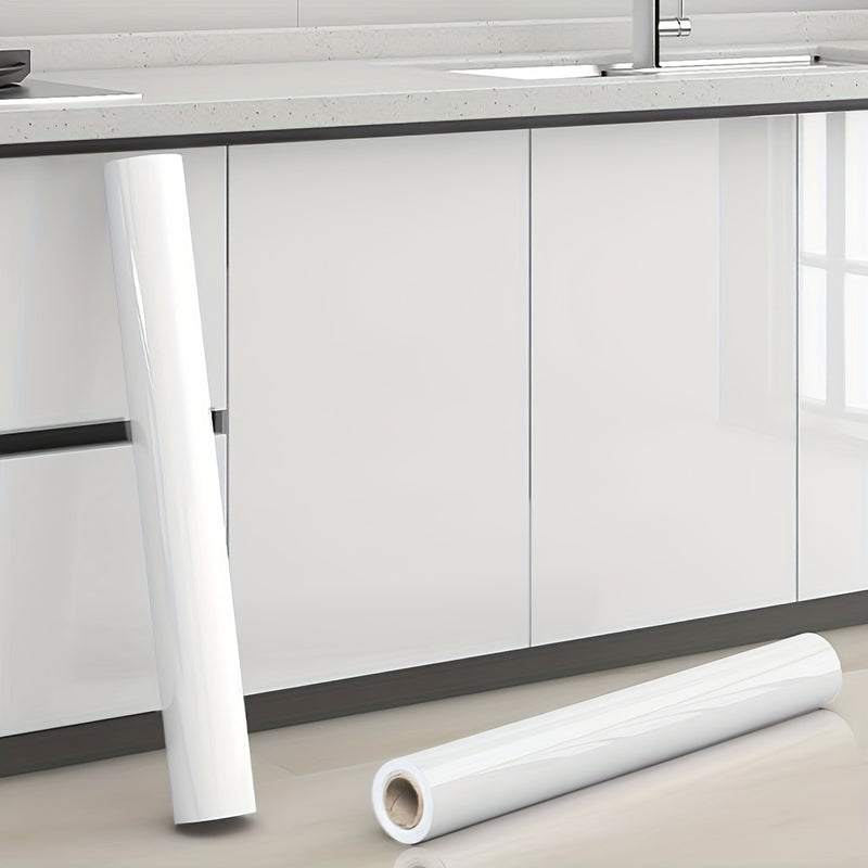 PVC Self-Adhesive Splatter Guard Roll, Fireproof & Heat-Resistant Oil-Proof Sticker, for Kitchen Stove, Countertop, Cabinet & Wall Protection, with Renewable Surface Cover Film for Holiday Cooking, Christmas, Halloween, Easte