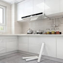 PVC Self-Adhesive Splatter Guard Roll, Fireproof & Heat-Resistant Oil-Proof Sticker, for Kitchen Stove, Countertop, Cabinet & Wall Protection, with Renewable Surface Cover Film for Holiday Cooking, Christmas, Halloween, Easte