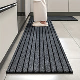 1 alfombra de cocina, antideslizante, resistente al aceite, impermeable, fácil de mantener, ideal para cocina, baño, entrada, balcón, decoración del hogar, regalo.