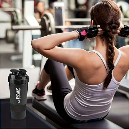 Portable Protein Shaker Cup - Durable PP Material, Ideal for Gym & Outdoor Fitness Enthusiasts, Shaking Cup, Milkshake