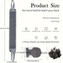 3pcs Back Scrubber Set, Exfoliating Bath Towel, Loofah Sponge, Bath Glove, Durable Body Scrubbers for Shower, Spa Massage
