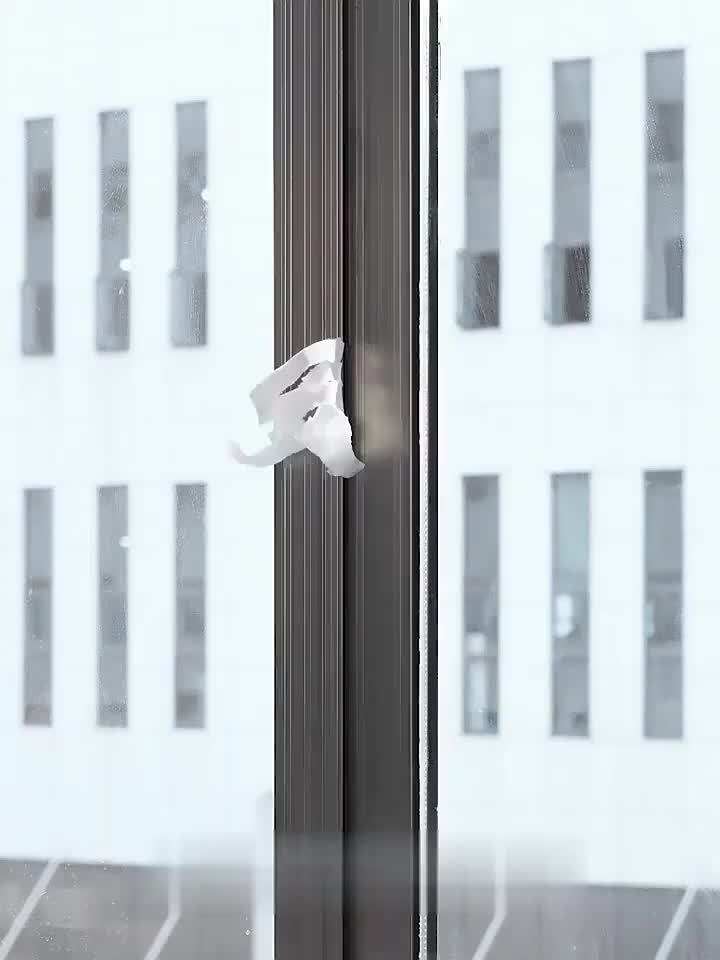 1 Roll of Heavy-Duty Window Windproof Tape - High Viscosity, Thick, Cloth-Based, Waterproof, and Cold Water Resistant for Sealing Gaps and Cracks - 19.99meter Long, Leaves No Traces, Ideal for Winter