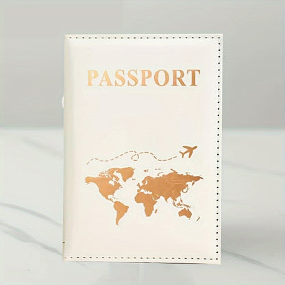 1pc Passport Cover And Travel Wallet Secure Organizer For Documents And Cards