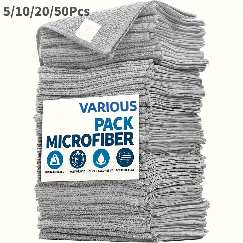 Microfiber Car Towel Set Quick Dry Absorbent