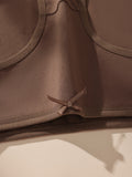 4pcs Sexy Cotton Briefs for Women - Comfortable & Breathable with Bow Detail, Solid Color