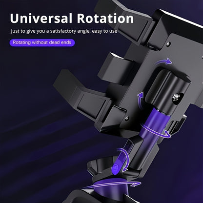 Creative Car Mobile Phone Holder that can rotate 360 degrees, car dashboard navigation mobile phone holder with parking number plate