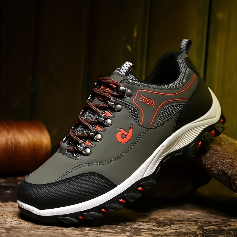Zapatillas informales para hombre: transpirables, antideslizantes, con cordones, plantilla de EVA y suela MD duradera.