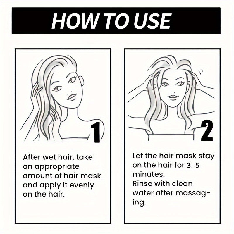 250g Miracle Oil Bataan Oil Hair Mask Deep Hair Care Conditioner Smoothes Frizzy Hair Hydrates and Moisturizes Hair Strands Strengthens Hair Roots Designed for Damaged Hair Types Makes Hair Smooth and Healthy Looking