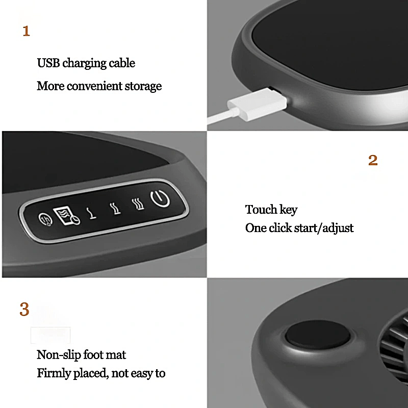 1pc New Smart Constant Temperature Touch Screen Heating Cup Mat Insulation Warm Cup Mat, 3-Speed Temperature Control, USB Powered Heating Pad for Drinks, Milk, Tea, Hot Chocolate, Ideal for Home and Office Use