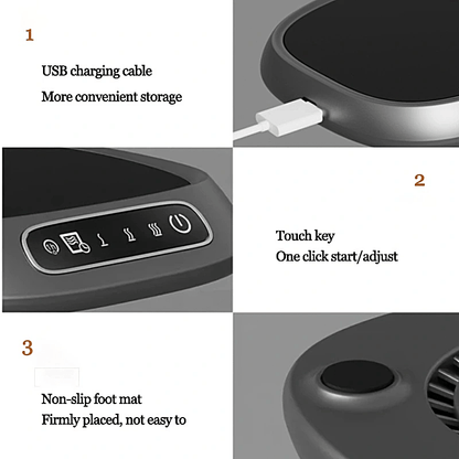 1pc New Smart Constant Temperature Touch Screen Heating Cup Mat Insulation Warm Cup Mat, 3-Speed Temperature Control, USB Powered Heating Pad for Drinks, Milk, Tea, Hot Chocolate, Ideal for Home and Office Use