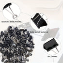 [Top-Rated] 60pcs Medium Binder Clips 5/8 Inch - Durable Metal Paper Clamps for Teachers, Students, Classroom &amp; Office Supplies