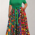 Plus Size, Women's Fashion Plus-Size Dress