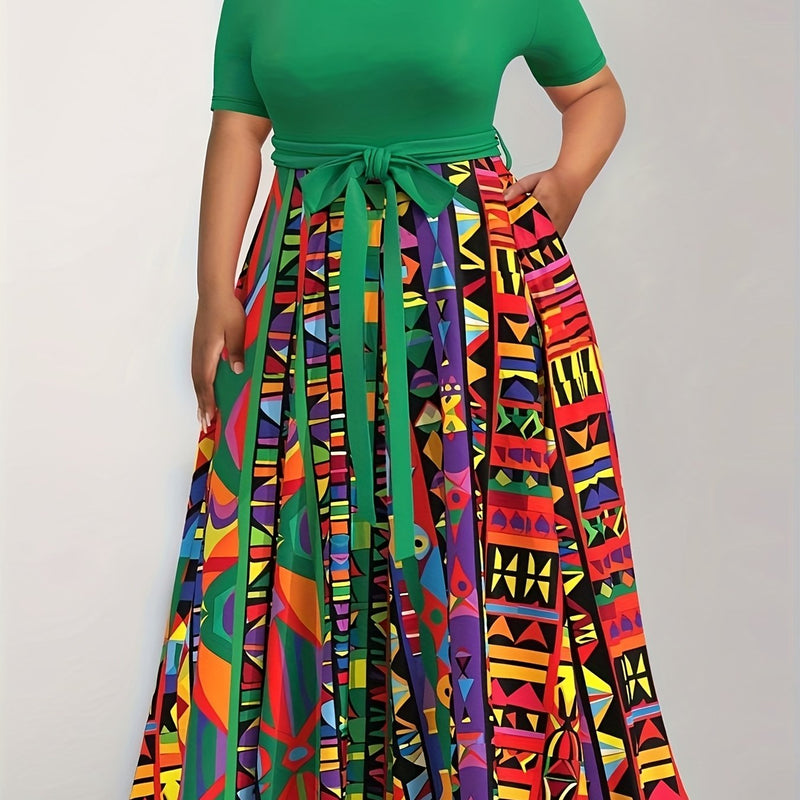 Plus Size, Women's Fashion Plus-Size Dress
