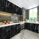 Easy-Apply Marble Wallpaper Stickers - Waterproof, Oil & Heat Resistant, Self-Adhesive Vinyl Contact Paper for Kitchen, Living Room, Bedroom & Bathroom Decor, Peel And Stick, Easy to Clean And Cut, Renovation