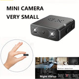 1pc Mini Camera, Full HD Mini Camera, Security Protection Night Vision Cam, Motion Detection Security Camcorders, Built-in Battery Camera, Micro Camcorder, SD Card Loop Recording