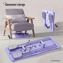 8 in 1 Portable Fitness Board - ABS Material Pilates Board, Core and Abdominal Muscle Strength Training, Home Fitness Equipment, Foldable Design for Easy Storage New Year Gift