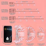 1pc, LED Bubble Ball String Lights, Battery Operated Indoor Fairy Lights, For Indoor Outdoor, Party, Wedding and Holiday Decorations New Year