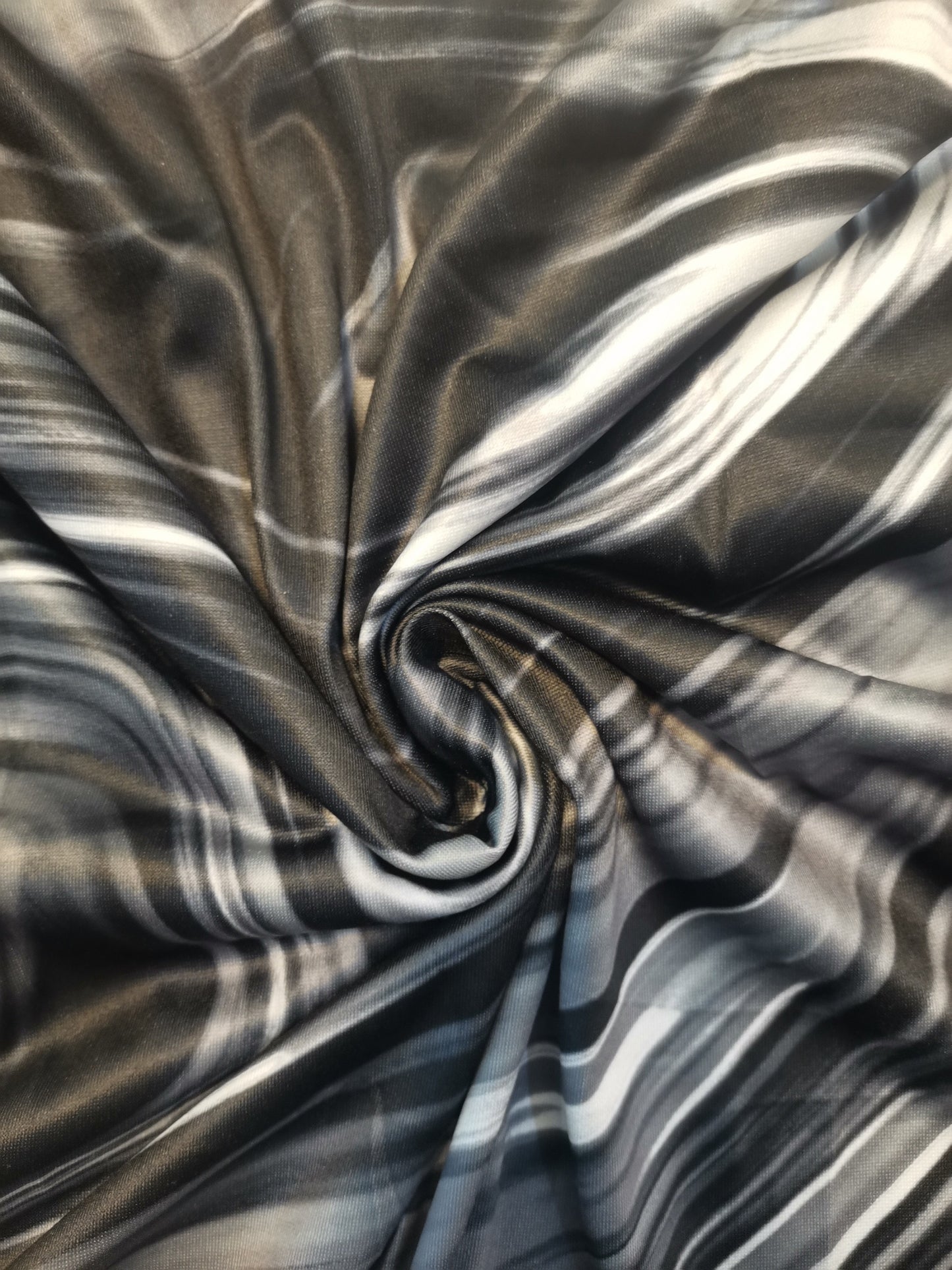 [1pc Plus Size Geometric Print Maxi Dress] 1pc Plus Size Geometric Print Maxi Dress, Stretchy Polyester Knit, Round Neck, Short Sleeve, Casual Loose Fit with Pockets, All-Season Versatile Style